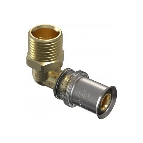 WAVIN ÉQUERRE DE TRANSITION AG M5 20 X 1/2'' PEX 4064212 TIGRIS