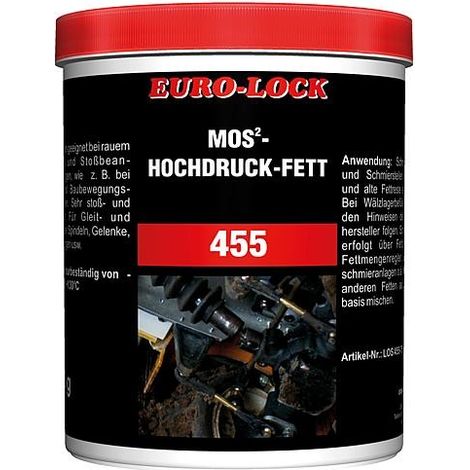MoS²-Graisse polyvalente haute performance, EURO-LOCK LOS 455 boîte 750g