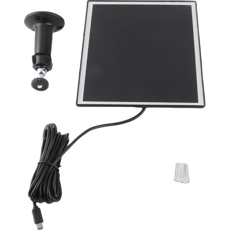 10W USB Solar Panel, 5V Type-C Port, Charger with Stand (1/5)