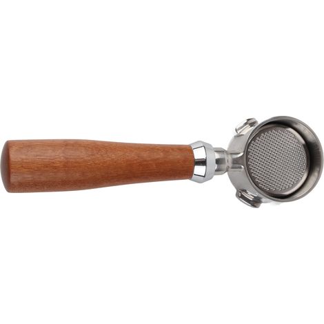 Porte-filtre sans fond 51mm pour DELONGHI ECP685/680, manche en alliage de zinc, compatible avec cafetière De'Longhi (commander selon le modèle Red Ruby deux tours) (1/5)
