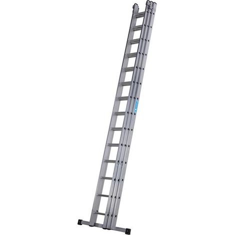 Zarges 4031426 Everest Square-Rung Extension Ladder 3-Part 3 x 14 ZAR4031426