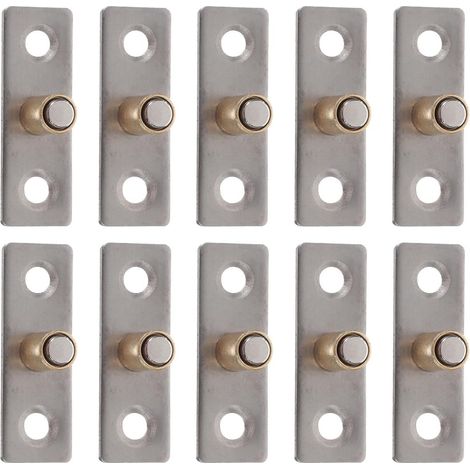 10 pièces guide de sol pour porte de grange coulissante, fer, 8mm (1/5)