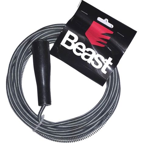 Rohrreinigungswelle Abfluss Ablauf Spirale 8mm, Länge 5m (1/3)
