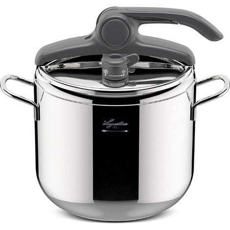 Lagostina 8900545519 Deliziosa Pentola a pressione cm 22 L. 7 (1/3)