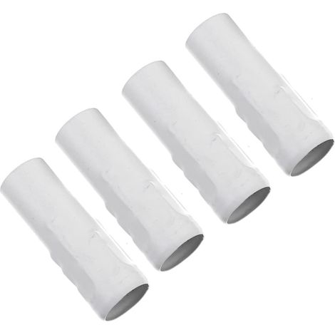 4 Pièces Cache-douilles pour Lustres, Lustre Cristal, Socle de Lampe E14 en Fer Blanc, Abat-bougie pour Luminaires (1/5)