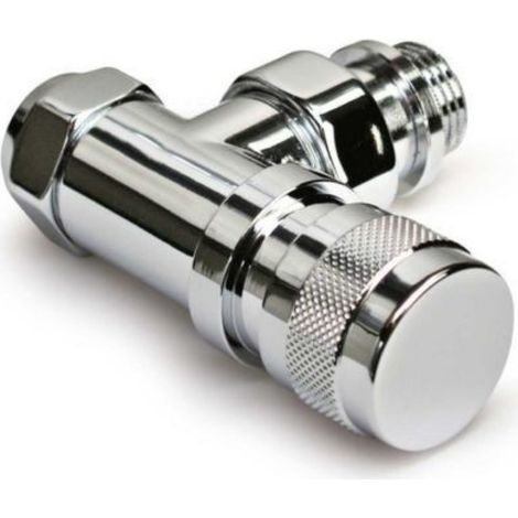 Valvola tondera cromo termosifoni caloriferi 1/2x24/19 - sr rubinetterie (1/2)