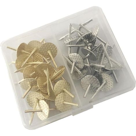 Crochets muraux clous en fer fixations pour cloisons sèches (1/5)