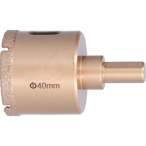 40-mm-Lochaufweiter, gelöteter Bohrer, Schneidwerkzeug für Glas, Keramik, Marmor und Stein (1/5)