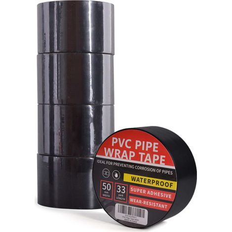 Ruban Adhésif En PVC Noir Contre La Corrosion, étanche, Protection (1/5)
