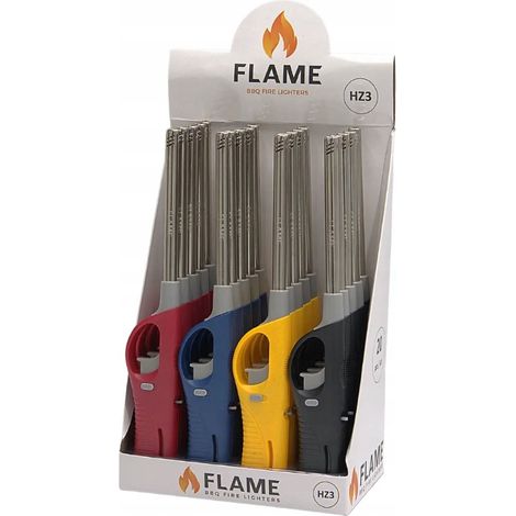 Encendedor de gas de llama larga, 27 cm, HZ3