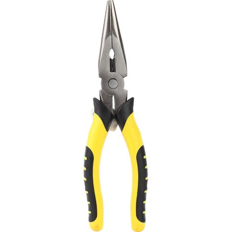 Alicates combinados fabricados en acero de alto contenido en carbono, juego de herramientas para cortar alambre para electricistas y uso doméstico, mandíbula de 20 cm (8 pulgadas) de largo. (1/5)