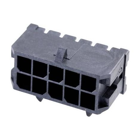Molex Barrette mâle encastrable (standard) Nbr total de pôles 10 Pas: 3 mm 430451000 1 pc(s) Tray W168572 (1/2)