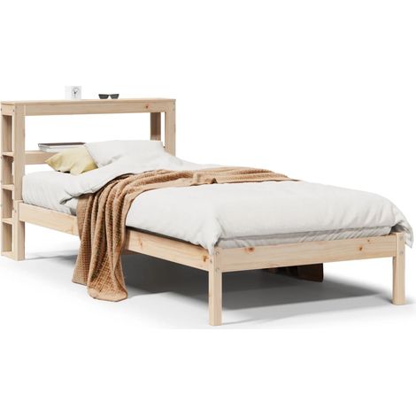 Maison Exclusive - Letto senza Materasso 75x190 cm in Legno Massello Pino