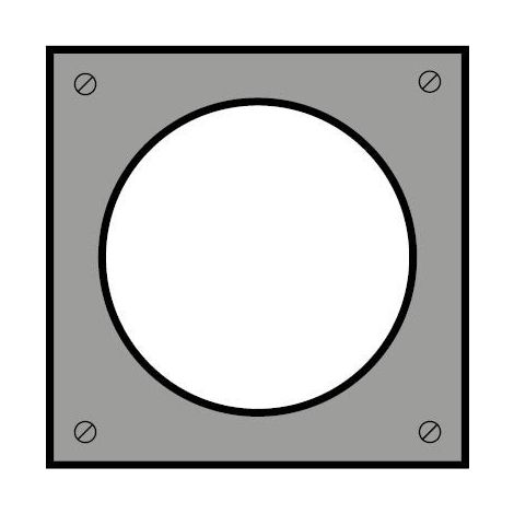 Vaillant Rosone a muro 110 mm Vaillant-bianco, 0020106396