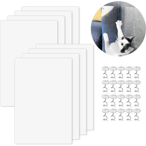 Lot de 8 protections pour meubles et canapés pour chats et chiens, avec 20 épingles à nourrice. (1/5)
