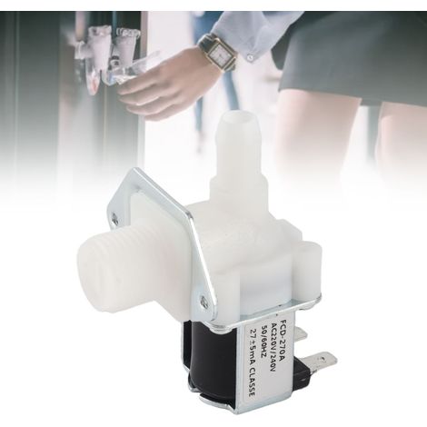 Électrovanne d'entrée, normalement fermée, G1/4" AC220V (1/5)