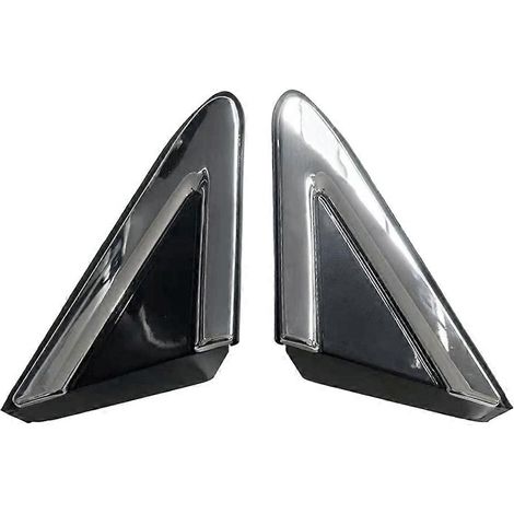 Garniture triangulaire d'angle de rétroviseur intérieur pour Cadillac XTS 2013-2019 (références 23433634 et 23433633). (1/5)