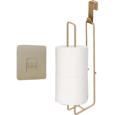 Soporte de pared para papel higiénico de cocina y baño，sala de estar y apartamento (1/5)