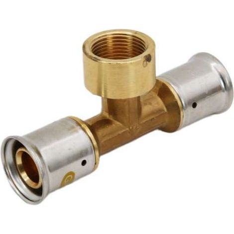 Sonderangebot Henco Messing (Gas), 26x3/4" Press T-Stück 26x3/4"x26
