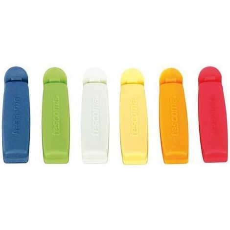 Clip Per Sacchetti Presto - 6 pezzi 9 cm