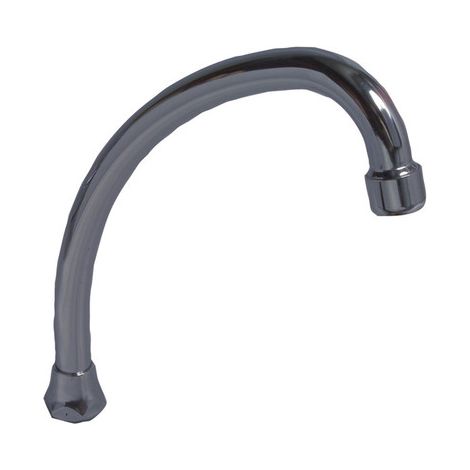 CANNA DI RICAMBIO PER MISCELATORE RUBINETTO CUCINA BOCCA ALTA COLORE CROMO