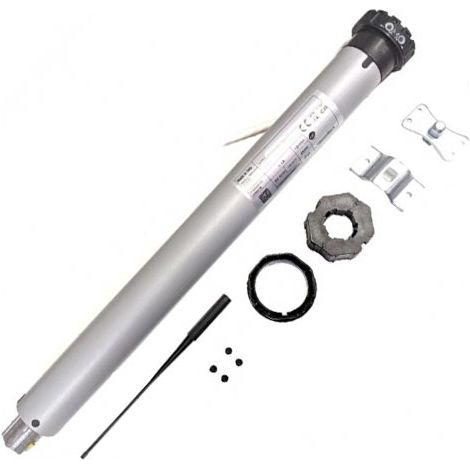 Nice – Moteur pour motorisation de volet 230V – Capacité 100Kg / 50Nm – Vitesse 12tr/min – Installation facile avec adaptateurs inclus