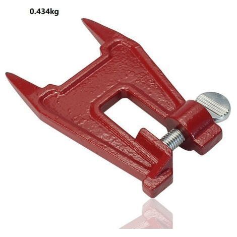 Étau d'affûtage pour tronçonneuse, petit étau portable pour tronçonneuse, étau d'affûtage léger et compact pour porte-guide de tronçonneuse (1/5)