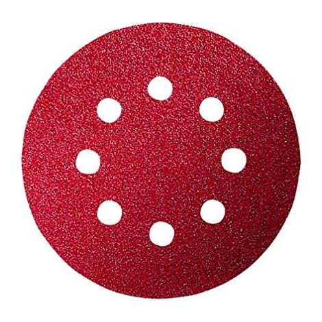 BOSCH - 6 FOGLI PER LEVIGATRICE ROTO-ORBITALE 115MM GRANA 40 8 FORI VELCRO (1/3)