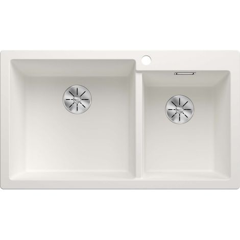 Blanco Pleon 9 - Silgranitspüle, 86x50 cm, InFino, weiß 527640 (1/2)