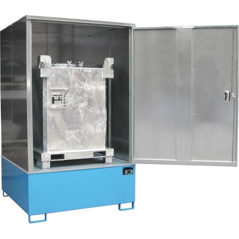 Bauer Südlohn Armoire à produits dangereux GS-4, laquée, bleu clair