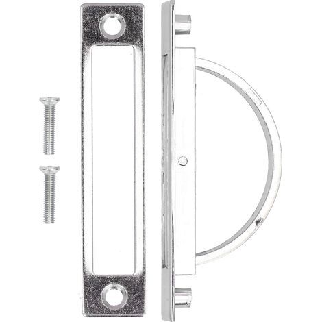 Juego de tiradores ocultos para armario Tatami moderno. Tiradores integrados con piezas giratorias de 180°. (1/5)