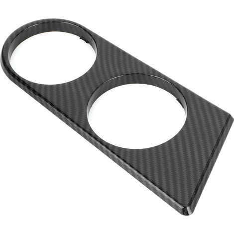 Getränkehalterabdeckung im Carbonfaser-Stil, Getränkehalter-Zierleiste für 1er BMW 116 116i 118 118i 118d 120 120i E87 E81 E82 E88. (1/5)