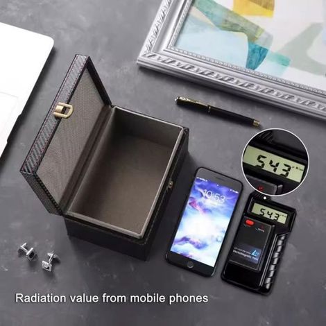 Boitier blocage signaux RFID - Protection clés voitures Protection telephones - Securite anti piratage - 17x12.3x9.5 cm (1/5)