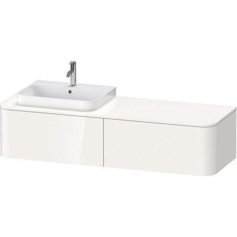 Duravit Happy D.2 Plus Konsolenwaschtischunterbau wandhängend, (1/5)