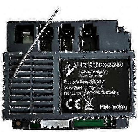 Récepteur 24 V pour voiture électrique enfant, contrôleur haute performance pour système de véhicule électrique télécommandé (1/3)