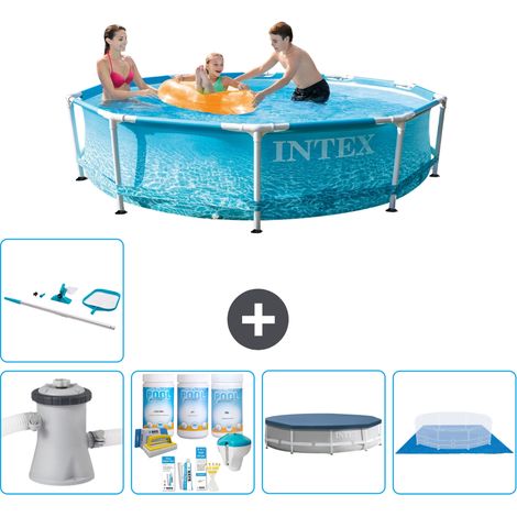 Frame Pool Rund - 305x76 cm - 6-teilig S20371 (1/5)