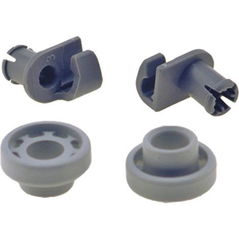 KIT 2PZ. Ruote Cestello lavastoviglie PICCOLE Codice Bosch 424717 00540172