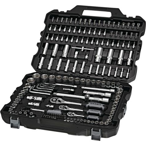 Coffret de clés à douille 179 pièces ÉDITION NOIRE