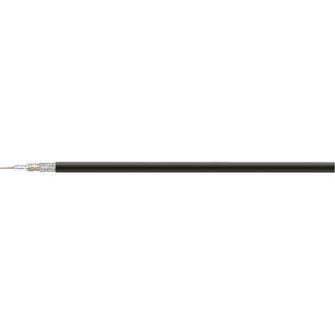 HELU 40006 Koaxialkabel Außen-Durchmesser: 6.20 mm RG71 93 Ω  Schwarz 100 m