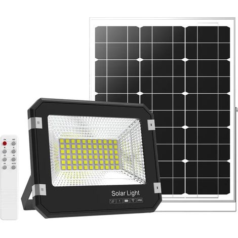 Luminaire electro-dh dh 81.765/800/sol panneau solaire 800 lm