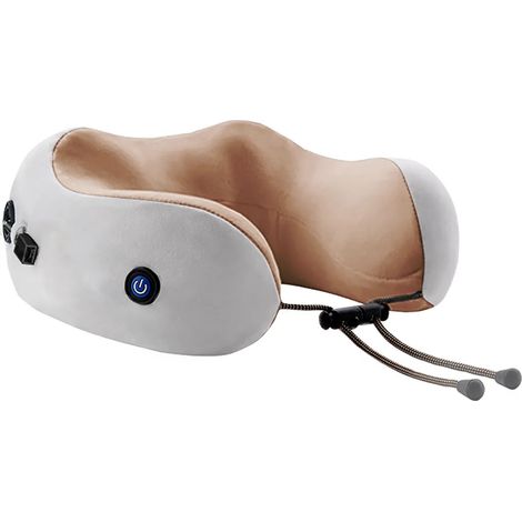 Filiyano – Oreiller de massage, oreiller de voyage électrique pour la nuque, oreiller ajustable pour la maison, oreiller enveloppant pour un sommeil (1/5)