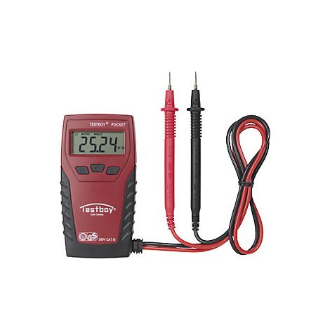 Herramienta de medición electrónica Poc 77365 CAT III 300 V LCD
