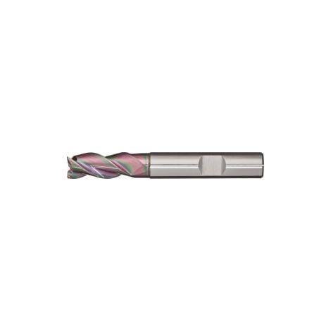 Fresa  de  vástago  DIN  6527L  tipo  W  D.4mm  VHM  especial  45  grados  HB  Z.2  largo  TECWERK (1/2)