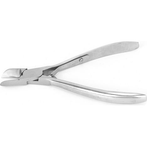 Pinza a gomito per tagliare i denti dei suinetti, impugnatura ergonomica in acciaio inox, pinza per suinetti con molla di bloccaggio, gomito da 14 cm/5,5 pollici (1/5)