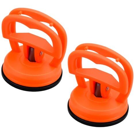 Ventouse,Pour le débosselage de la voiture (orange-2 pièces ) (1/5)