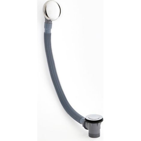 Hudson Reed Select - Bonde Bouton-Poussoir avec Trop Plein - Chromé