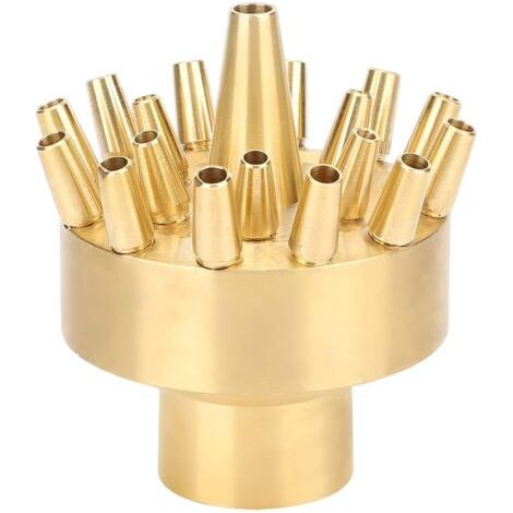 Buses de fontaine, têtes de fontaine de jardin, buses d'aménagement paysager, têtes d'arrosage, filetage intérieur 1 pouce, buses de fontaine filetées 32 mm (1/5)