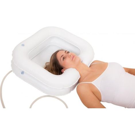 Lavabo gonflable à cheveux – Pratique pour usage domestique – Léger et compact (1/5)