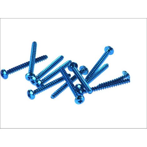 Kit bulloni carenatura M5x50 blu 12 pezzi V Parts (RC550AZ)