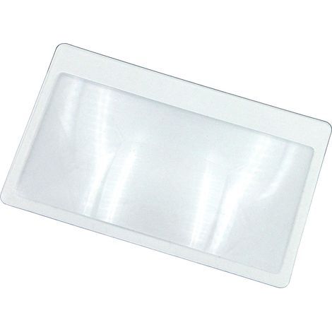 BRAVIX (10 pièce) Pocket Loupe en Format Carte de Crédit - Zoom 3X, Ultra Mince, Flexible et incassable (1/5)